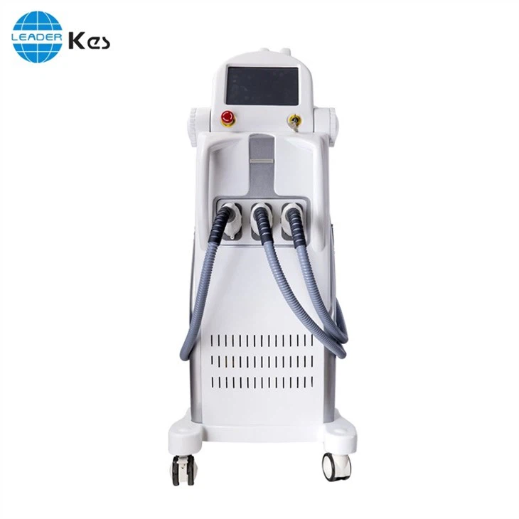 Three Handpieces IPL Laser Machine For Hair Removal Skin Rejuvenation